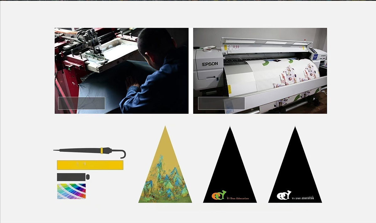 Different ribs frame are available for golf umbrella